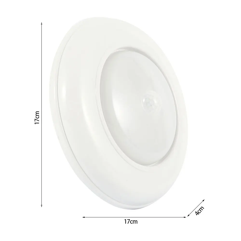 

LED Ceiling Lights Intelligent Motion Sensor Night Light Ultra Thin Modern Wireless Battery Powered Indoor Lamps For Livingroom