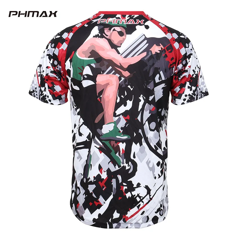 Футболка PHMAX горнолыжная для мотокросса дышащая удобная рубашка DH езды на