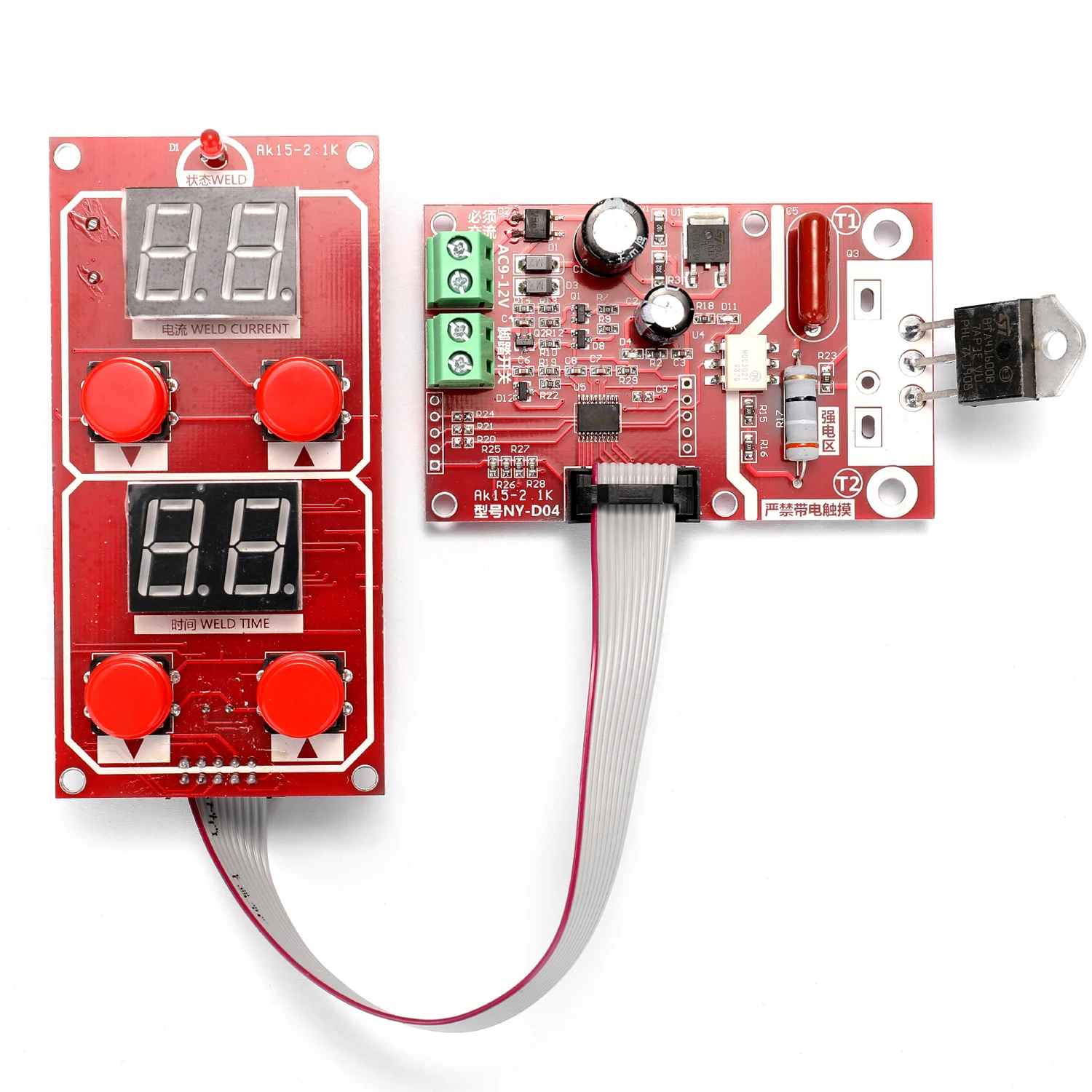 NY D04 двойные дисплеи точечной сварки накопленной энергией трансформаторный