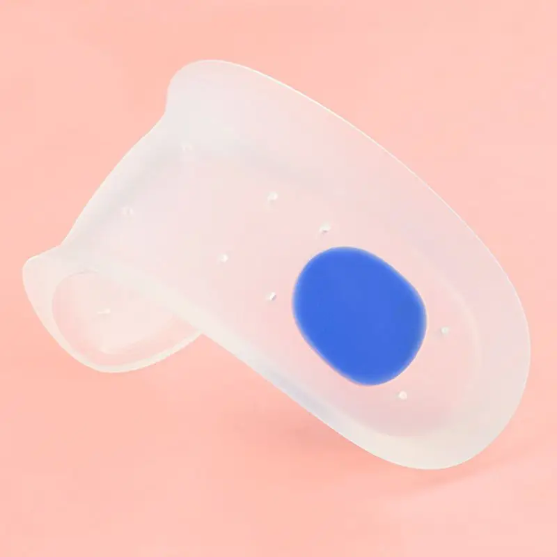 1 Pair Shoe Pad Heel Pads Cushion Silicone Soft Arch Support 3D Shock Absorb Breathable Insole Comfortable Orthopedic Feet Care