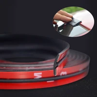 1m car rubber seal strip auto seal protector sticker window edge windshield roof rubber sealing strip noise insulation accessory