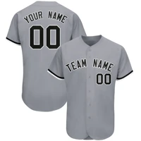 top quality baseball jersey custom sew namenumber mesh short sleeve players softball uniform for adultsyouth outdoorsindoors