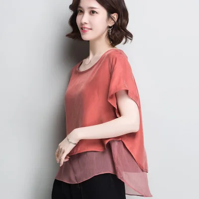 

Women multi Cotton Fashion Cotton Ladies Tee Shirt Short Sleeve Tops Tee Shirt