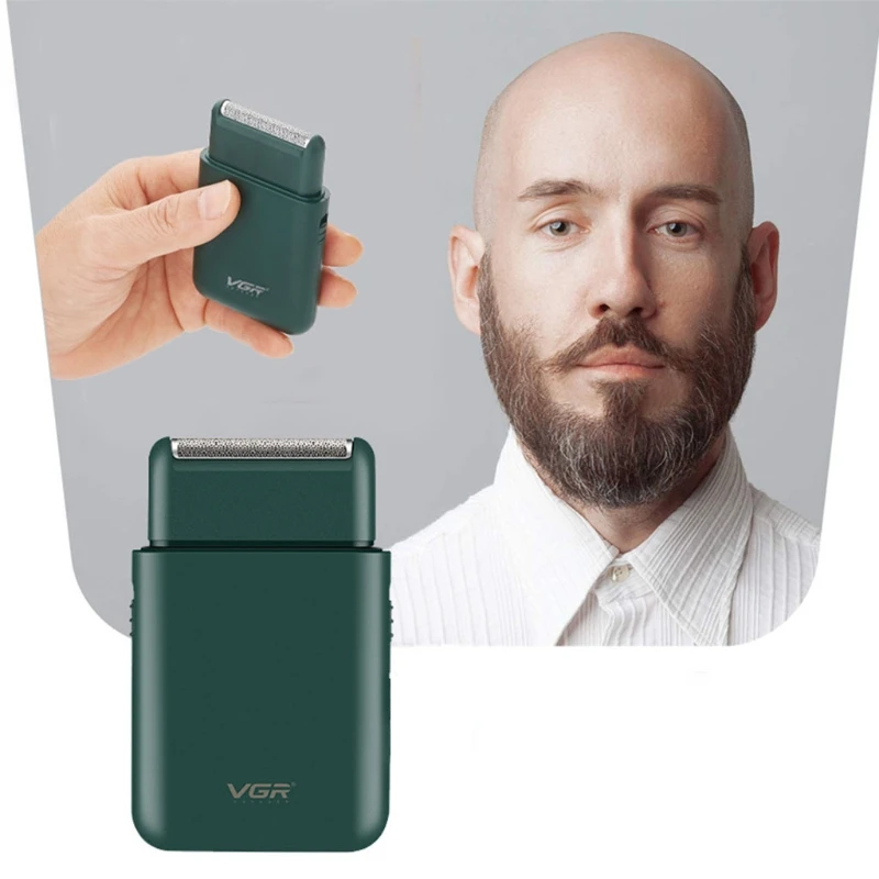 

Electric Razor for Men Washable USB Rechargeable Cordless Foil Shaver with Pop-Up Beard Trimmer Multifunction Portable
