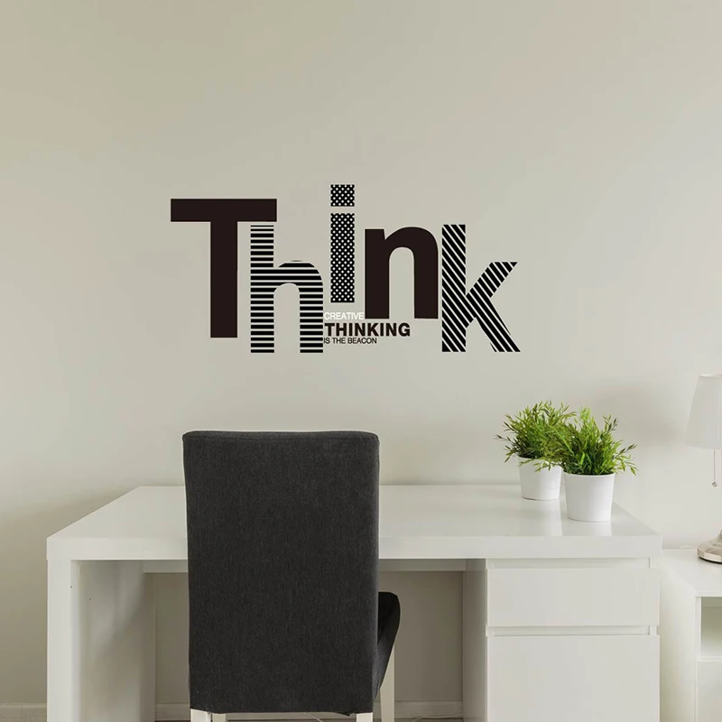 Креативное мышление это маячок цитаты наклейки на стену|Наклейки стену| |