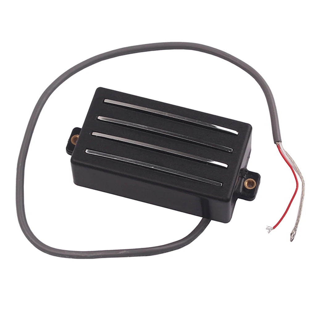 1 шт. Черный Quad Hot Rails Humbucker Пикап медь для коробки сигары запасные части гитары |