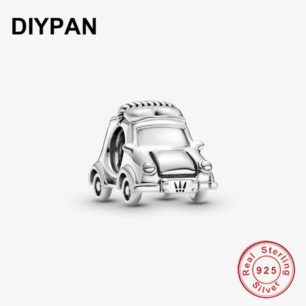 

Fit Original Pandora Charms Silver 925 Bracelet 925 Sterling Silver Electric Car Charm Pendant Bead Women Jewelry Berloque