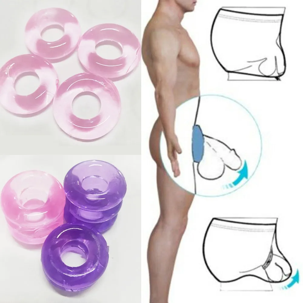 Мужские пикантные прозрачные высокоэластичные мягкие стринги C-образные кольца