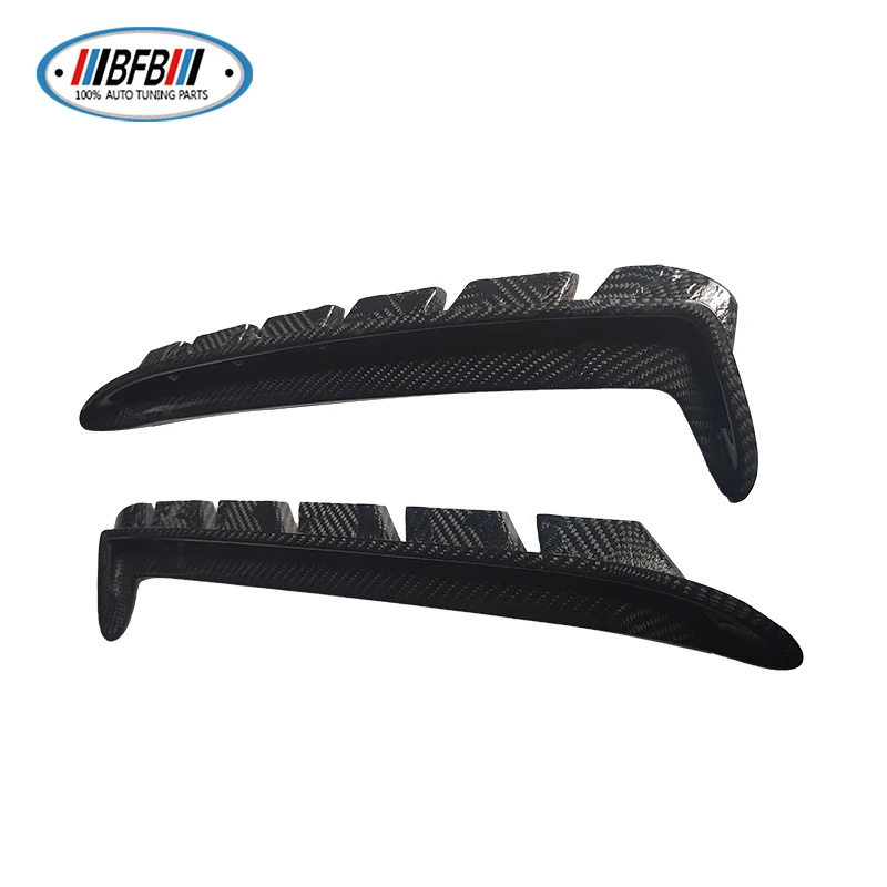 

Carbon Fiber Side Fender Air Vent Cover Car Exterior Cover Trim For For Ford Mustang Shelby GT350 2019UP