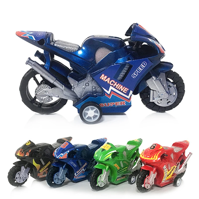 

New Kids Children Plastic Pull Back Car Beach Four-wheel Motorcycle Model Baby Kids Children Toys Educational Gifts Fun Toys