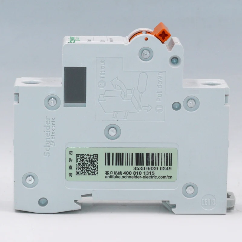 AC 1P 6A 10A 16A 20A 25A 32A 40A 50A 63A одноканальный воздушный выключатель однополюсный
