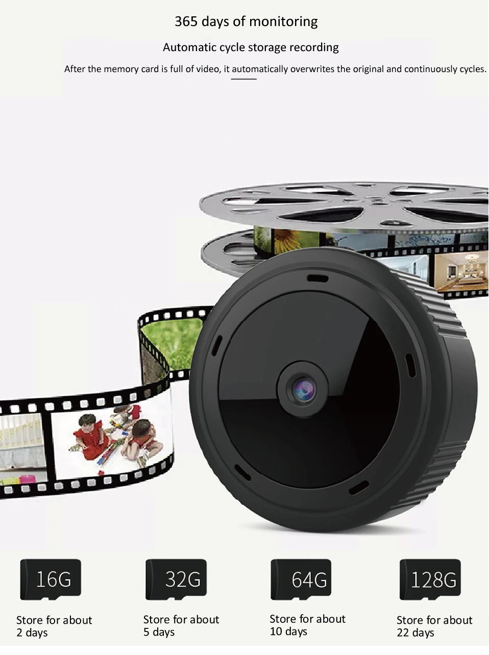 Full HD 1080P Мини Wifi IP камера беспроводной пульт дистанционного управления секретная камера обнаружения движения ИК ночного видения Детский Монитор Espion