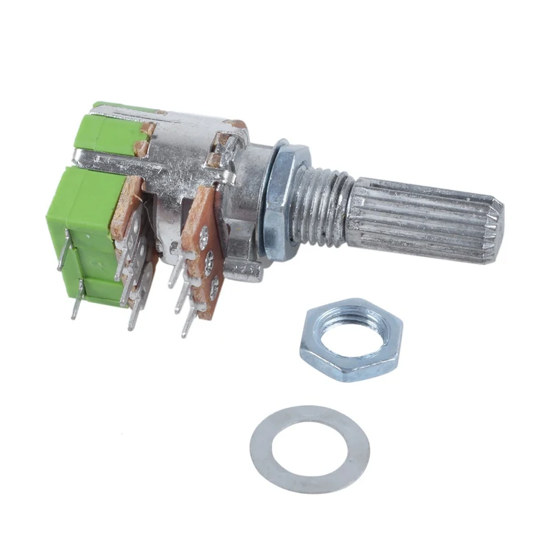 B50K 50K Ом Двойной линейный конус регулятор громкости потенциометра