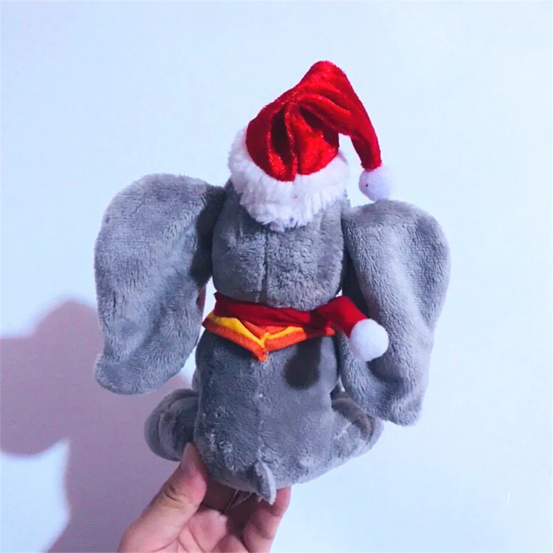 1 шт./лот 18 см Рождество Eeyore кошка кенгуру свинка Ослик Кролик Утка roo поросенок плюшевая кукла в подарок детские игрушки