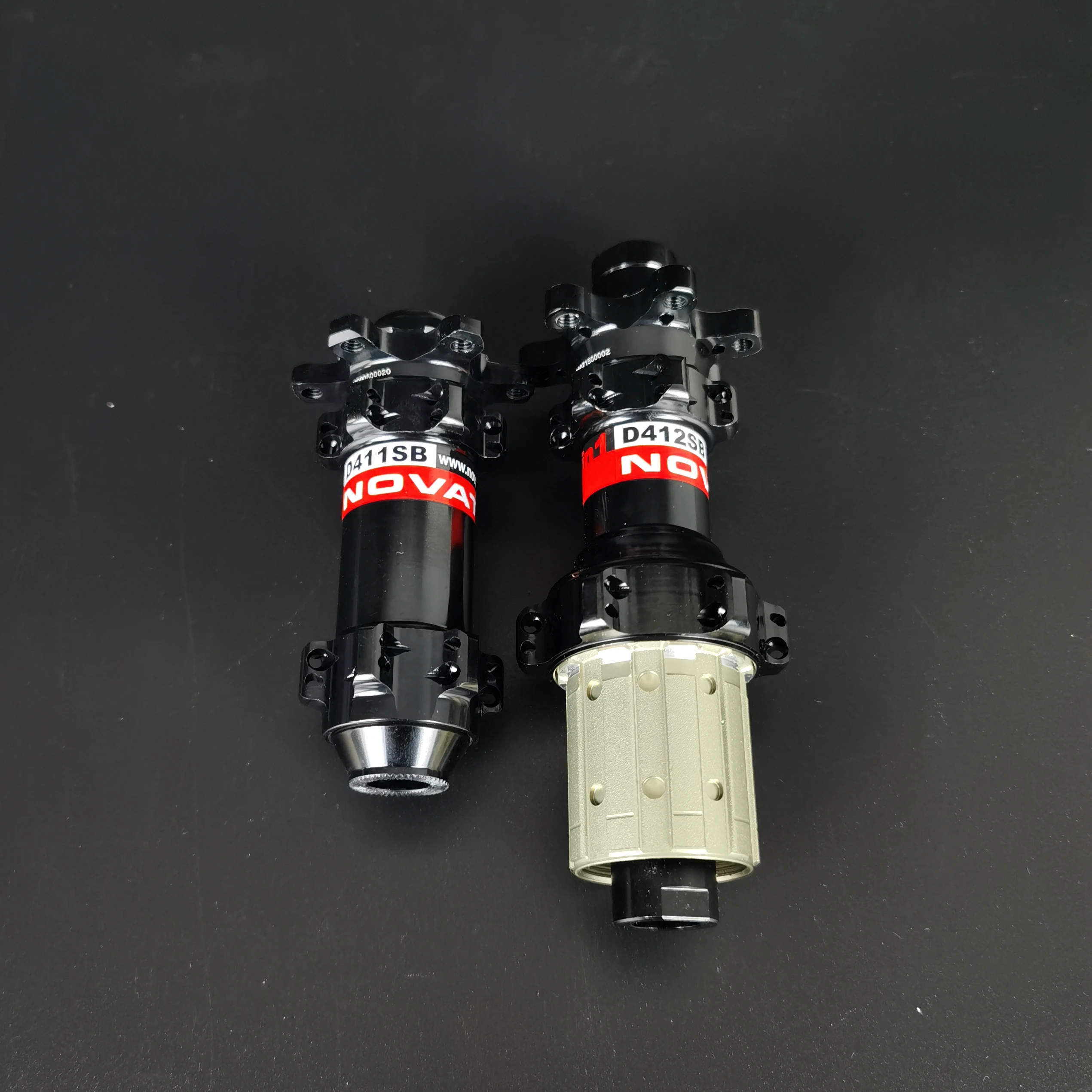 Передний диск Novatec D411SB D412SB Road/MTB 9(QR)/12/15x24/24 мм задний 10(QR)/12x прямой вытяжной