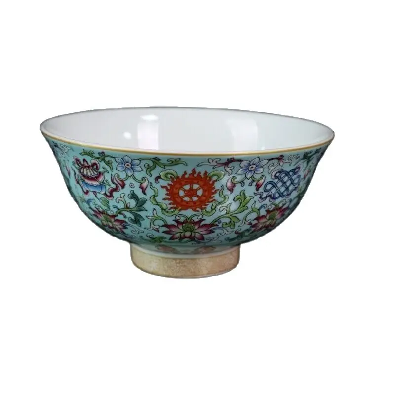 

Chinese Old Porcelain Pastel Eight Treasure Pattern Bowl