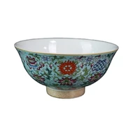 chinese old porcelain pastel eight treasure pattern bowl