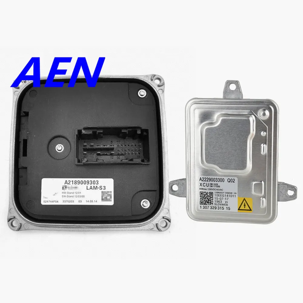 Новый для Mercedes Benz W156 W117 GLA CLA 180 200 220 Светодиодный фар D3S балласт A2229003300 блок DRL