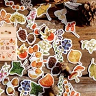 Новый набор из 46 стикеров для моделирования растений серии Акварельная наклейка для скрапбукинга декоративная коллекция для дневника альбома DIY