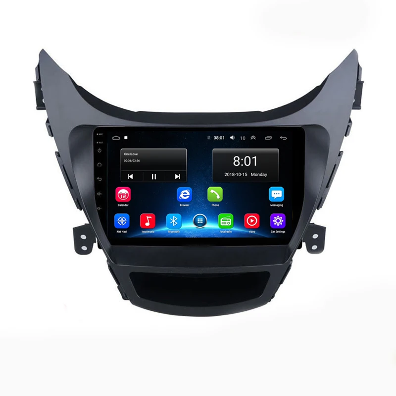" Android автомобильный DVD мультимедийный плеер gps для hyundai Elantra MD Avante I35 2012- аудио автомобильный Радио Стерео Навигатор bluetooth