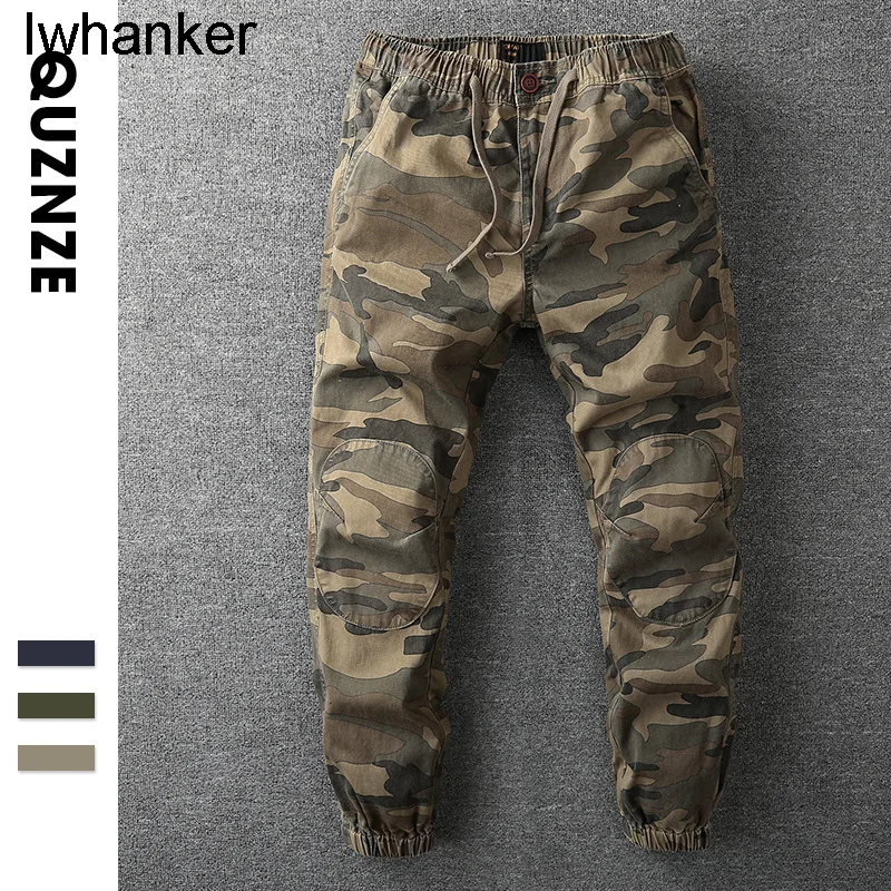 

Мужские повседневные укороченные брюки Chyaf, спортивные штаны для осени