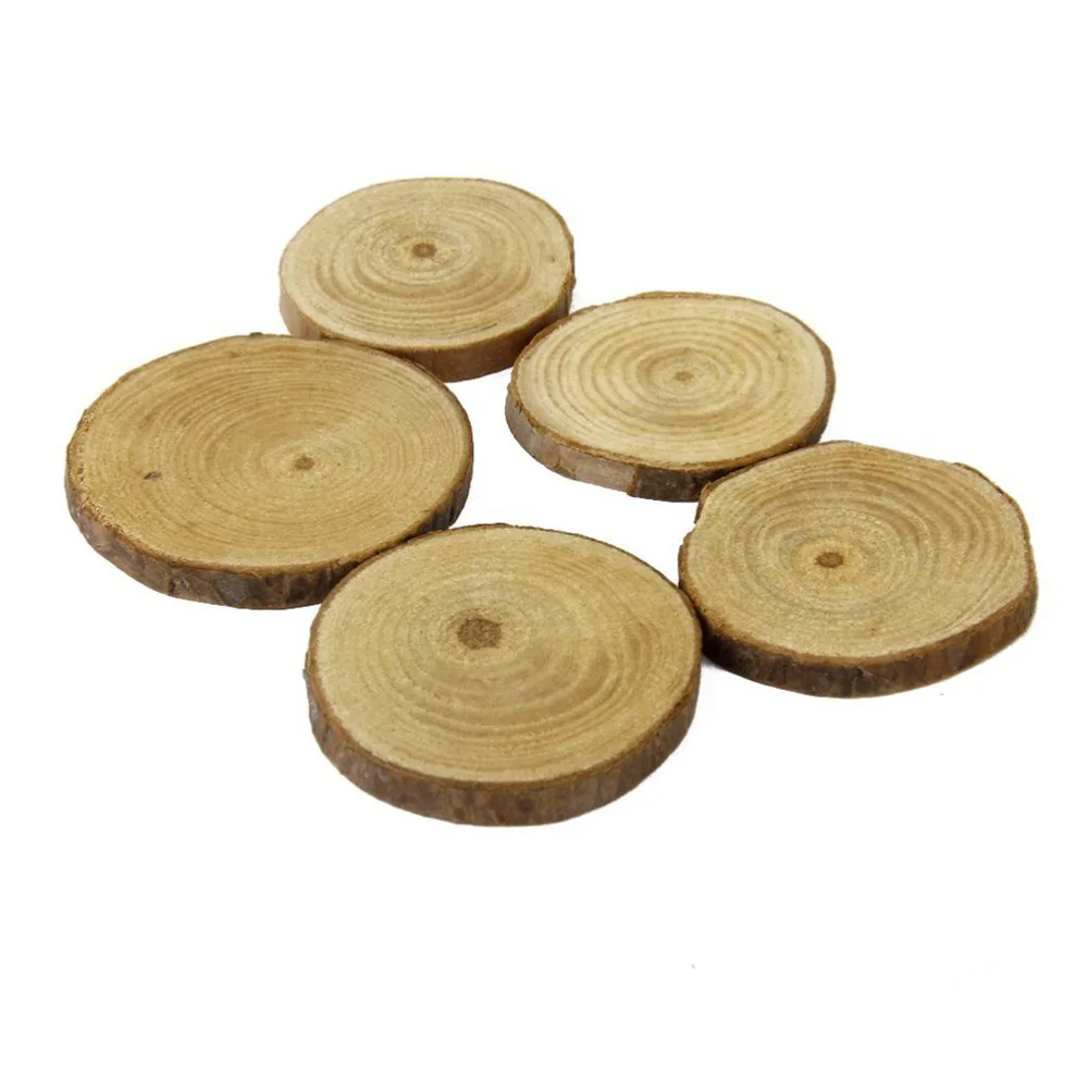 Диски деревянные для рукоделия 20 шт. 4 5 см|Украшения своими руками вечеринки| |