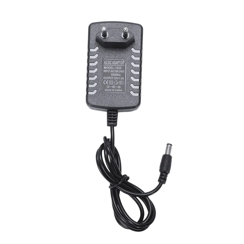 AC 100 240 V к DC 12V 2A адаптер питания для Светодиодный светильник s светодиодный