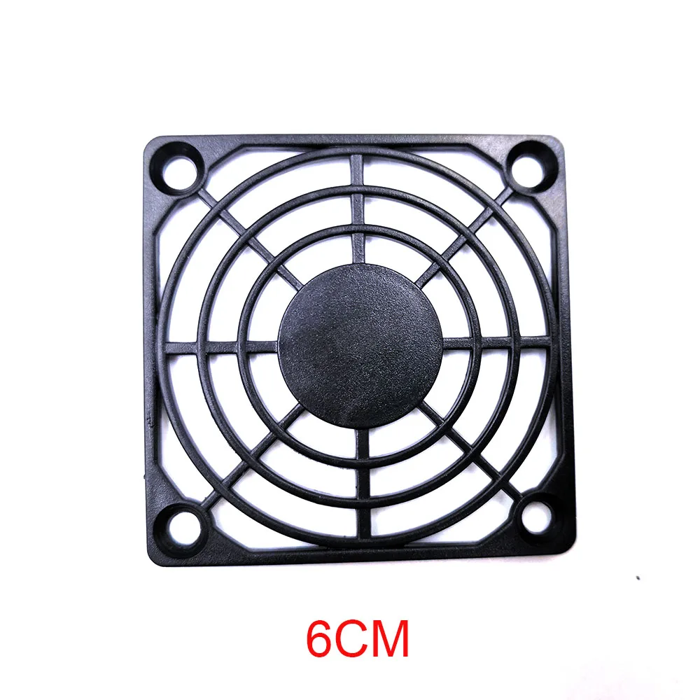 

2 шт./лот 6 см Веерная монолитная пластиковая крышка 60*60 мм защитная сетка для 6010 6015 6020