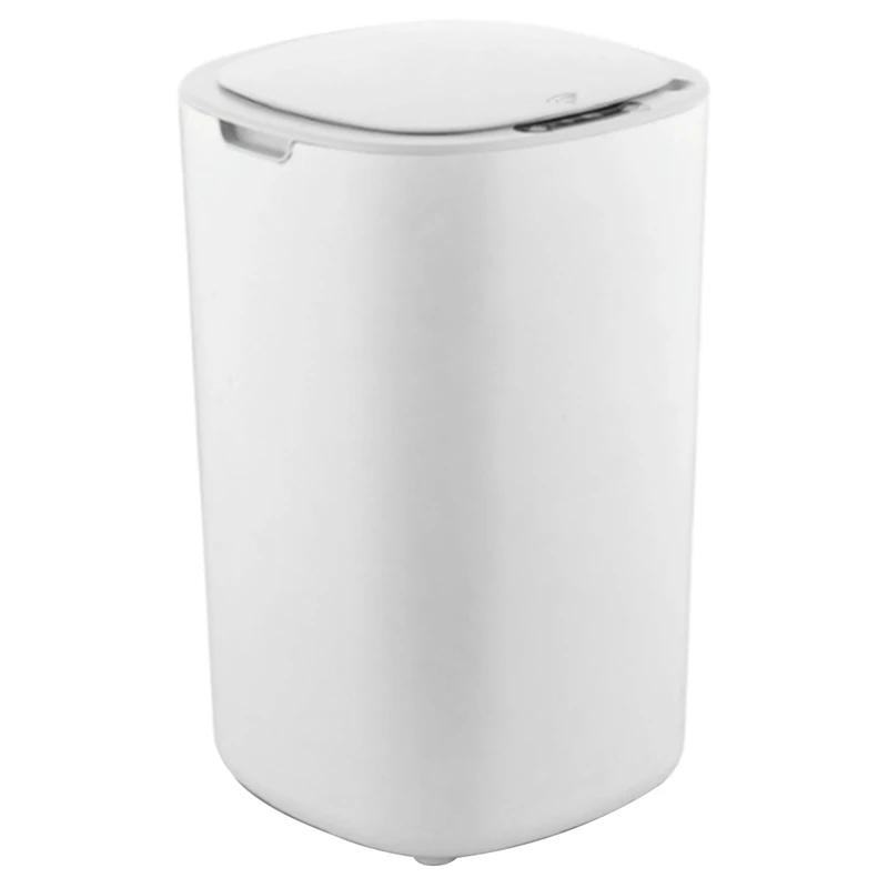 

Intelligent Induction Trash Can with Lid Fully Automatic Electric Creative Press Free Large Capacity Waste Bin