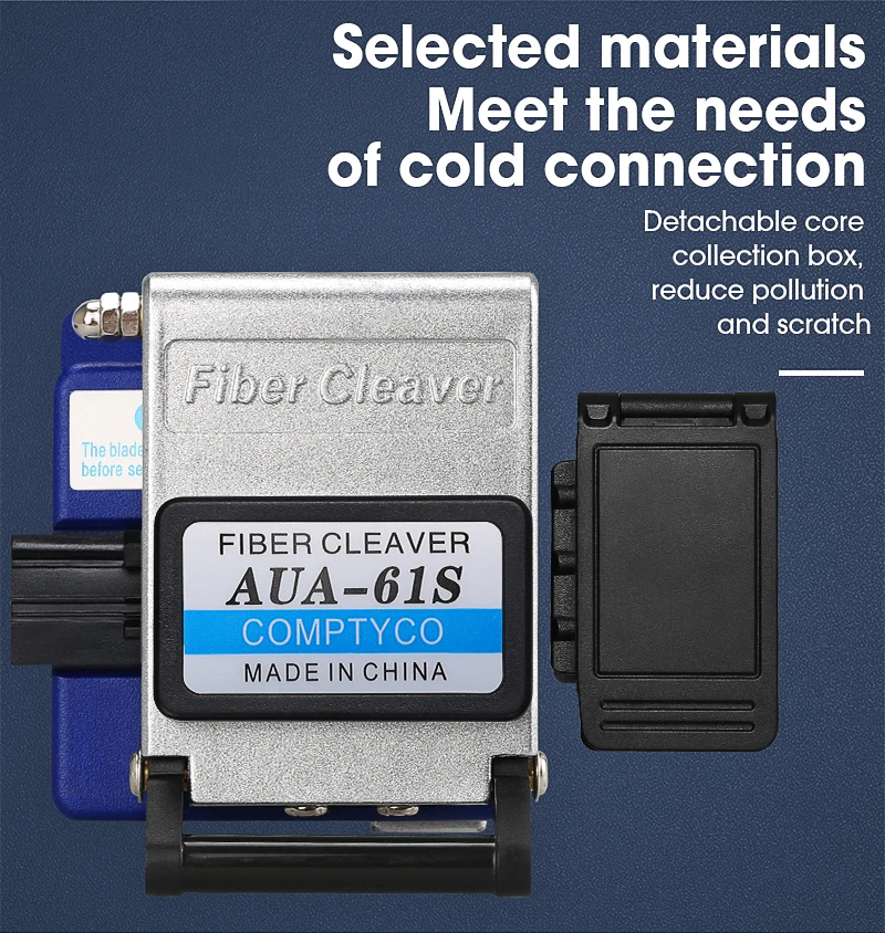 

AUA-61S FTTH cutting tool Optical Fiber Cleaver Cable Cutting Knife Fiber Cleaver