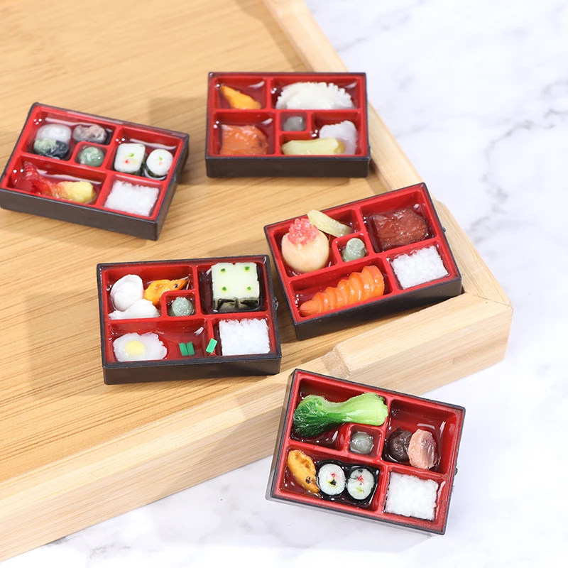 

Doll House Food Sushi Food Fridge Magnet Magnetic Sticker Creative Fridge Magnet