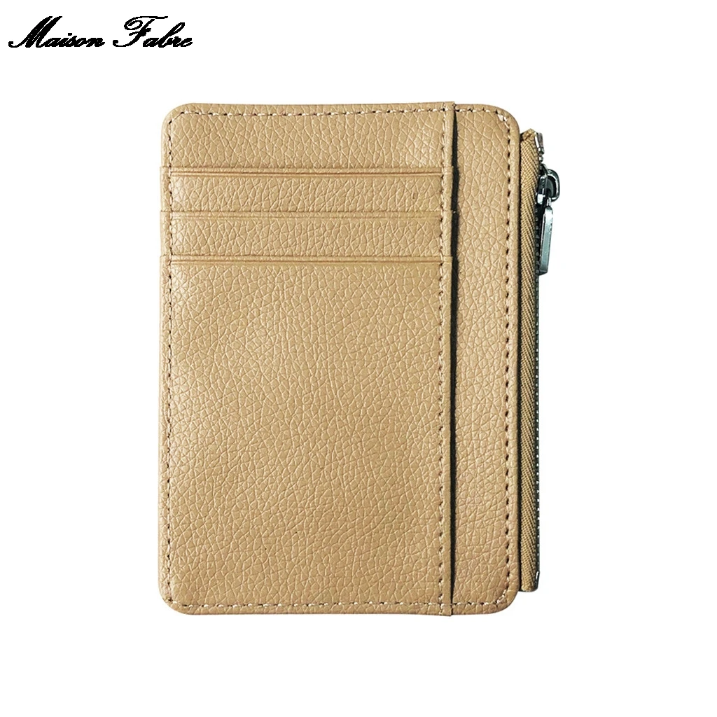 Мужской кошелек с несколькими отделениями для карт Модный черный из матовой