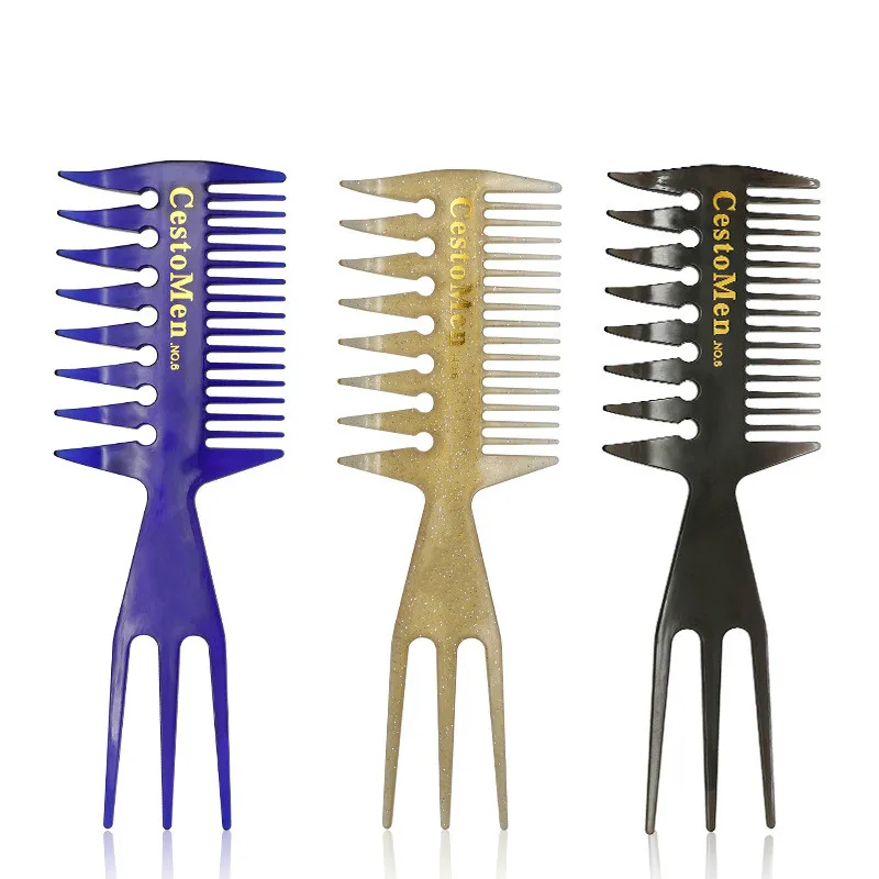 Парикмахерская Профессиональная Мужская расческа масло парикмахерская с