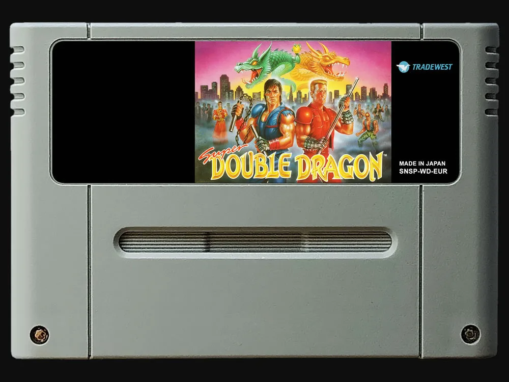 16-битные игры ** Super DOUBLE DRAGON (Европейская версия PAL!) | Электроника