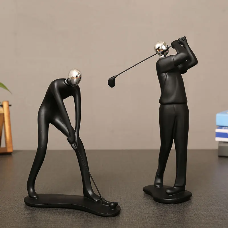 

Sports figure resin craft decoration simple home decoration creative TV cabinet wine cabinet decoration office home decor #95623