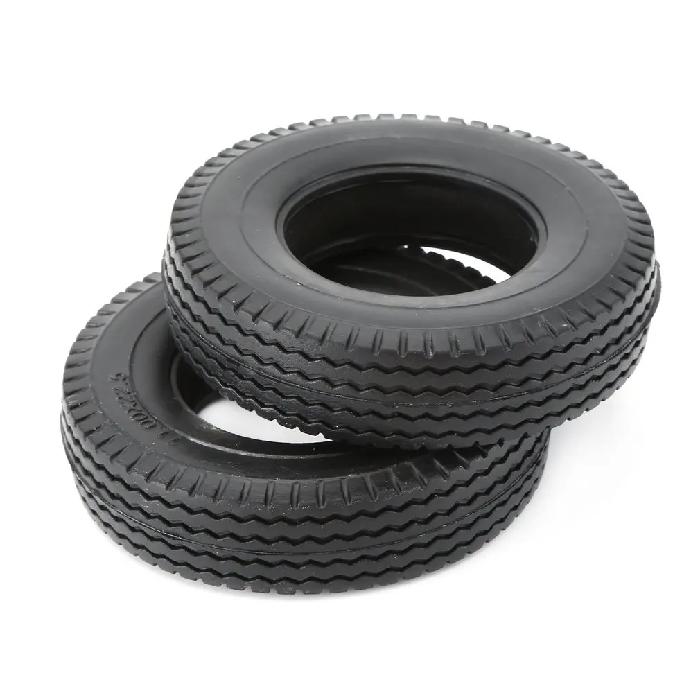 

2PCS 1/14 RC Car Rubber Tyre Car Tires For 1:14 Professional Tractor Truck RC Climbing Trailer Car Component