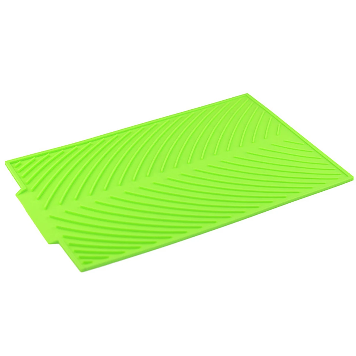Sink Drying Mat Kitchen Silicone Dish Placemat Tableware Draining Pot Cooker Holder | Дом и сад
