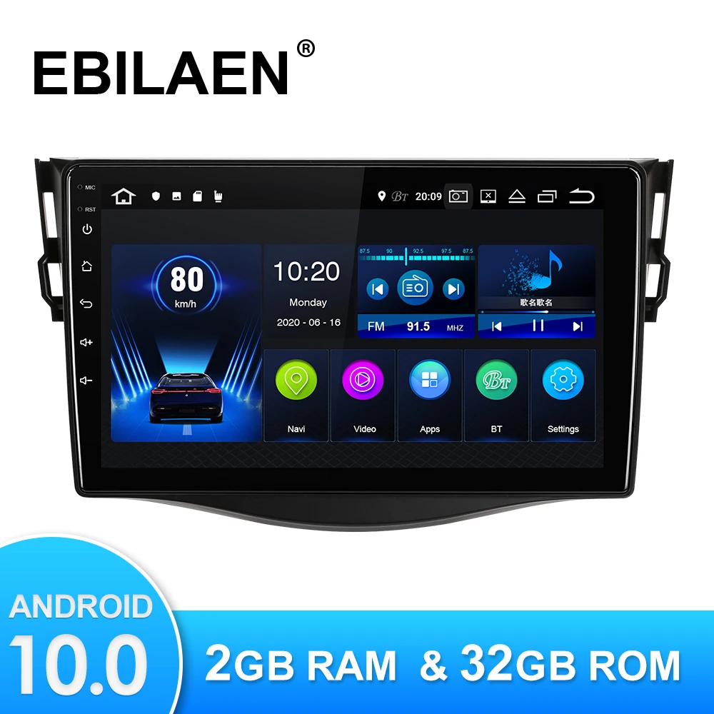 

Автомобильный мультимедийный плеер для Toyota RAV4 RAV 4 2007-2010 Android радио Авторадио Стерео GPS навигация магнитофон WIFI головное устройство