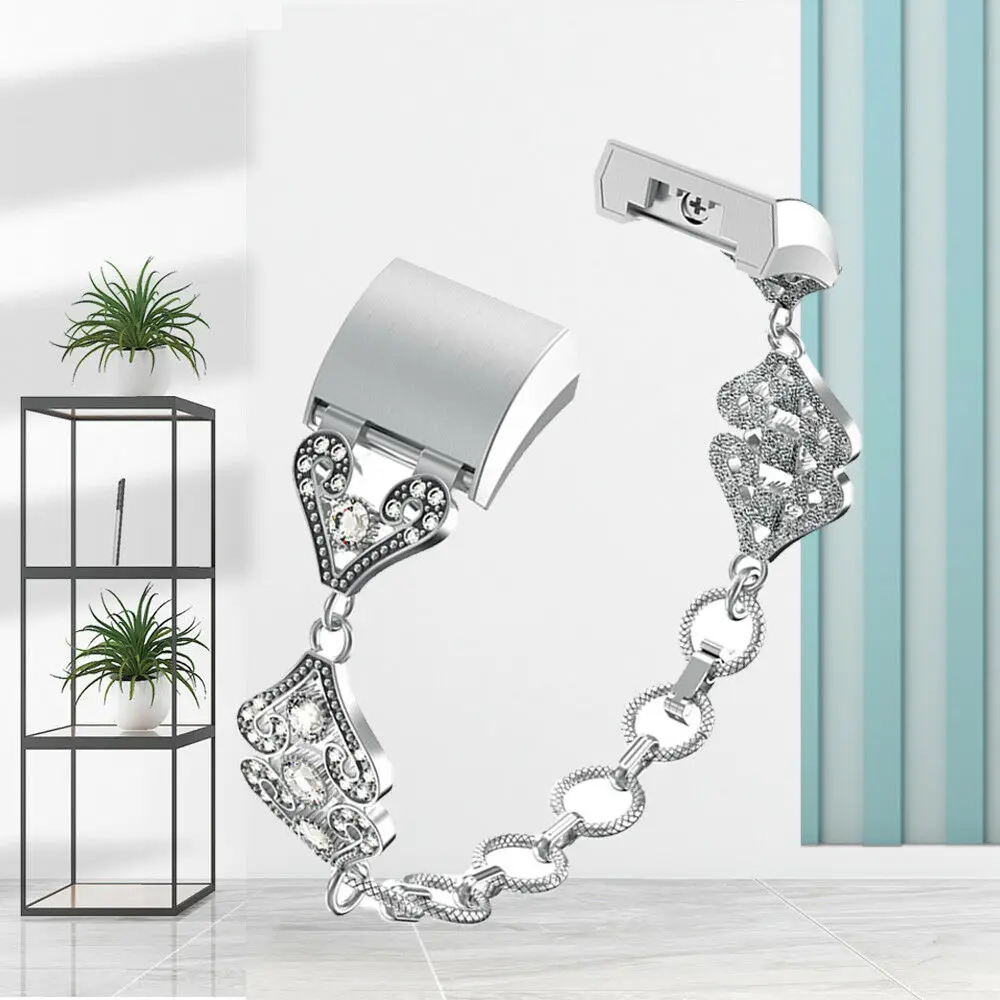 

2018 Jewelry Style stainless steel Women Strap For Fitbit Charge Band series 2 3 . Suitable for wrist circumference: 145-190mm.
