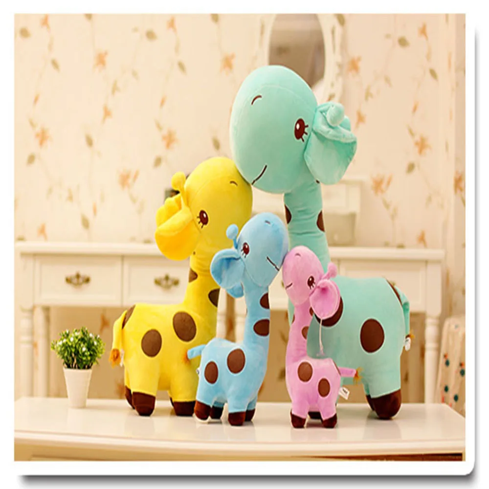 Милый подарок унисекс плюшевый жираф мягкая игрушка животное уважаемая кукла