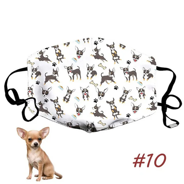 

Unisex Adjustable Reusable Animal Printed Mondmasker Mascara Facial Scarf Masques Mascherine Mascarillas Halloween Cosplay Mask