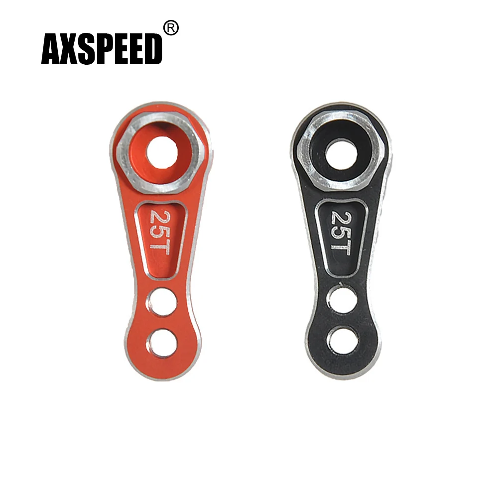 

AXSPEED металлический алюминиевый 25T рулевой серворуль рулевой гусеничный руль для 1/10 RC Rock Crawler автомобильные сервозапчасти
