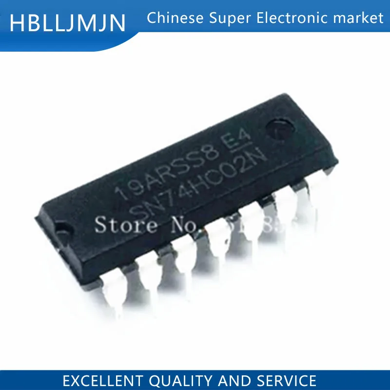10 шт. 74HC02N DIP14 74HC02 DIP SN74HC02N DIP-14 |