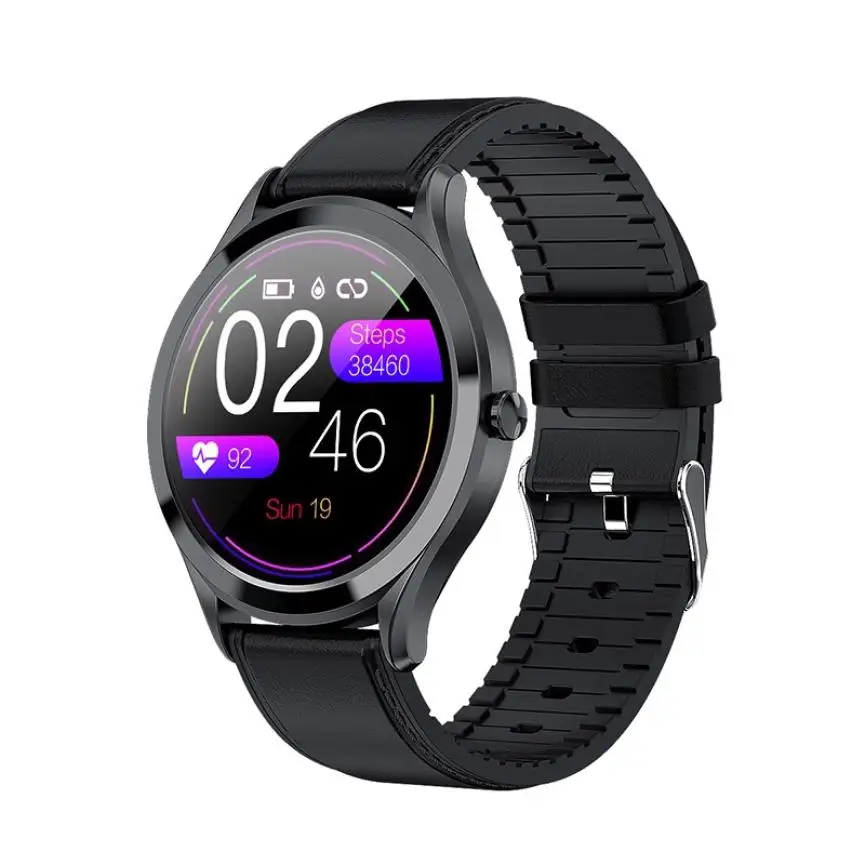 

MK10 Модные Смарт-часы с сенсорным экраном, Bluetooth, пульсометром, тонометром, фитнес-трекером, водонепроницаемые спортивные Смарт-часы