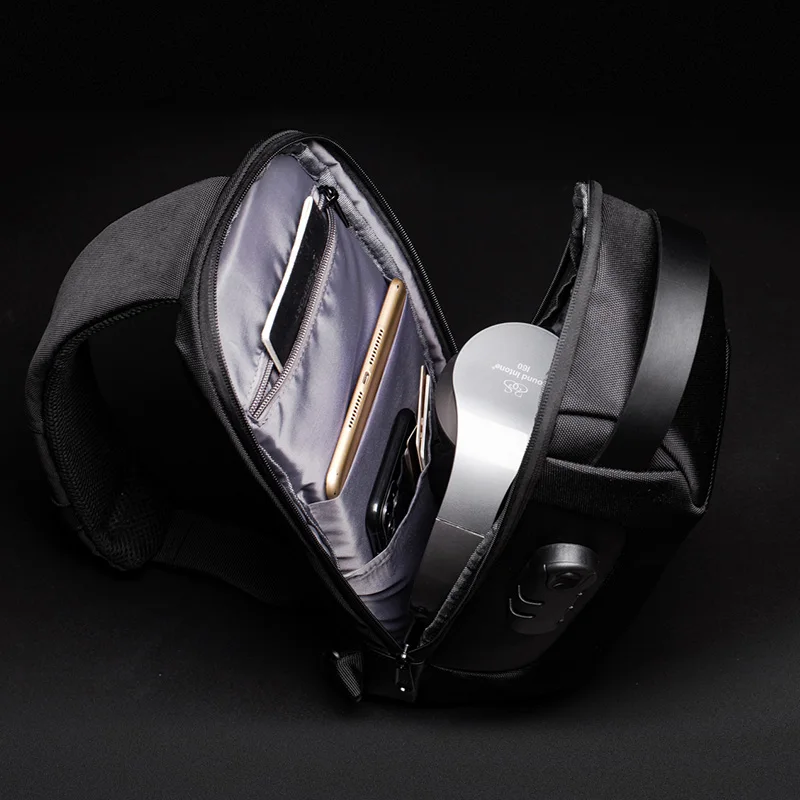 Сумка-кросс SUUTOOP Мужская водонепроницаемая Многофункциональный мессенджер из