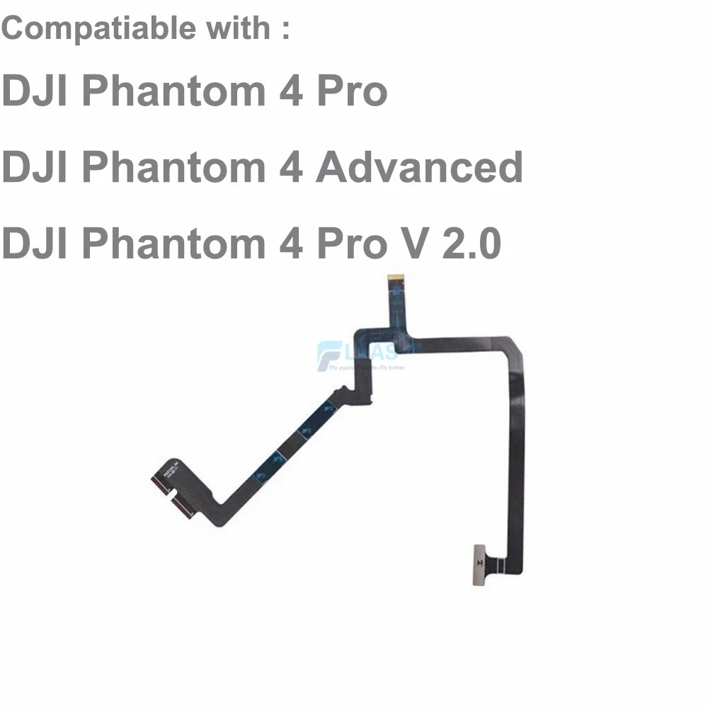 DJI Phantom 4 Pro/Adv/V2.0 Gimbal Camera Part-Yaw/Roll/шаг Motor/Arm Гибкий плоский кабель фотостеклянная