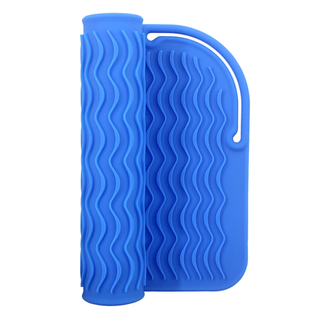 Щипцы для завивки волос выпрямитель практичный термостойкий Коврик