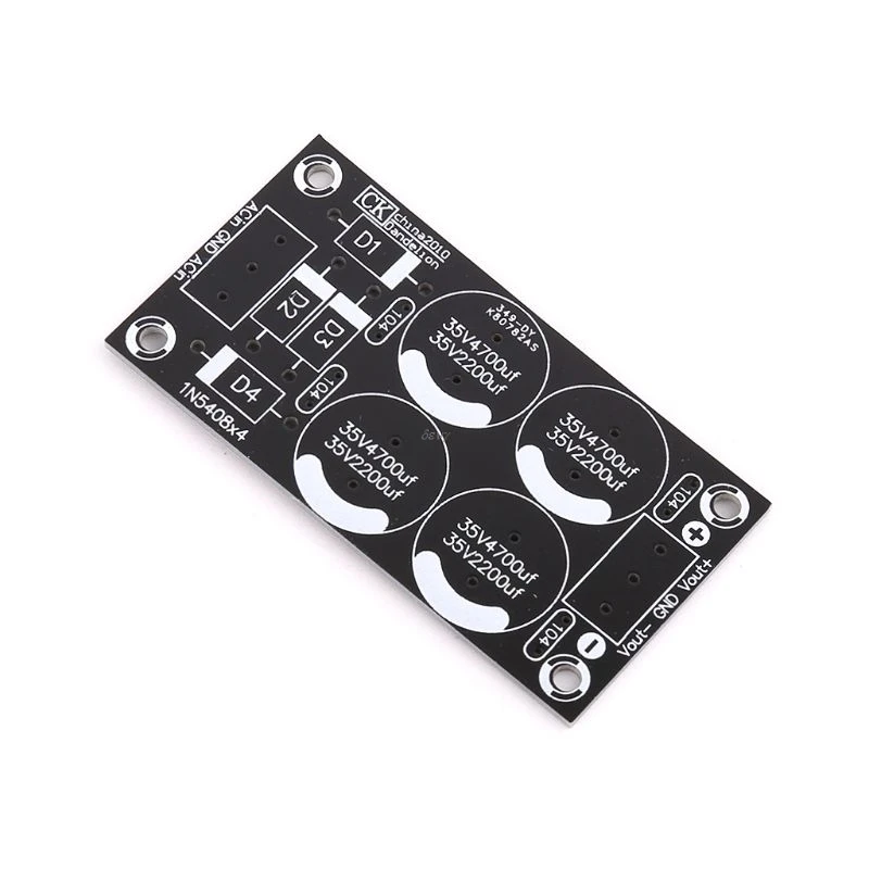 Плата светофильтра PCB 4700uf 35V 2200 мкФ для усилителя адаптер питания 1 шт.|Импульсный