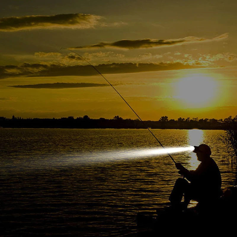 Супер яркий Рыбалка Светодиодные фары 3 XM L T6 голова фонарик Фонарь Лампа с 18650