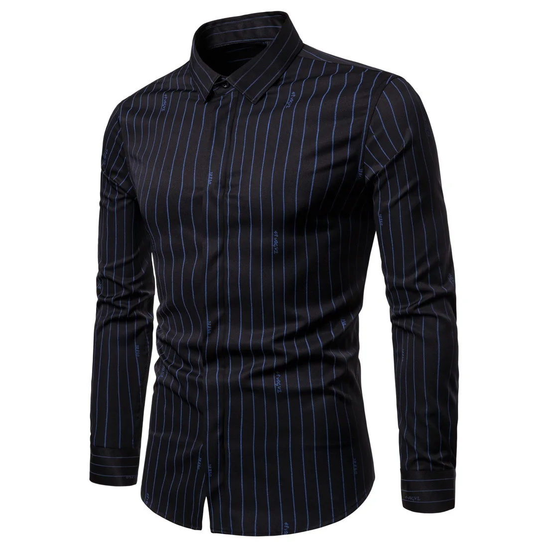 

Summer Shirts men New Man Shirts Long Sleeve Slim Men's Shirts